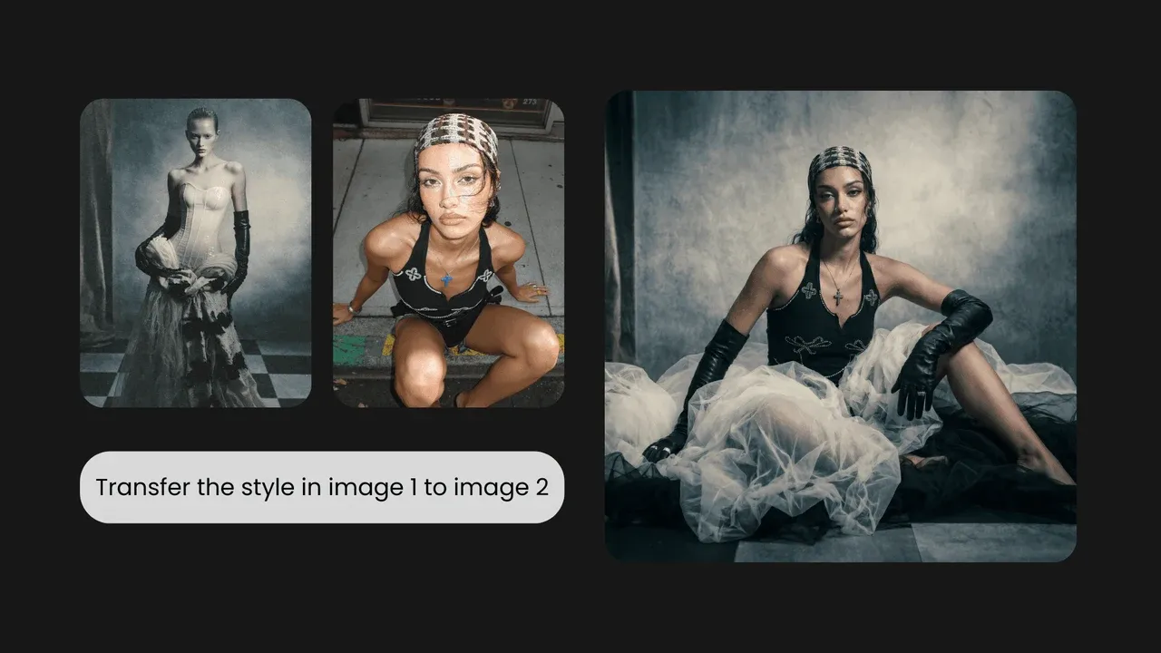高度なスタイル転送を使用してハイファッションを写真にブレンドし、AI画像に自分を登場させる方法を探索する