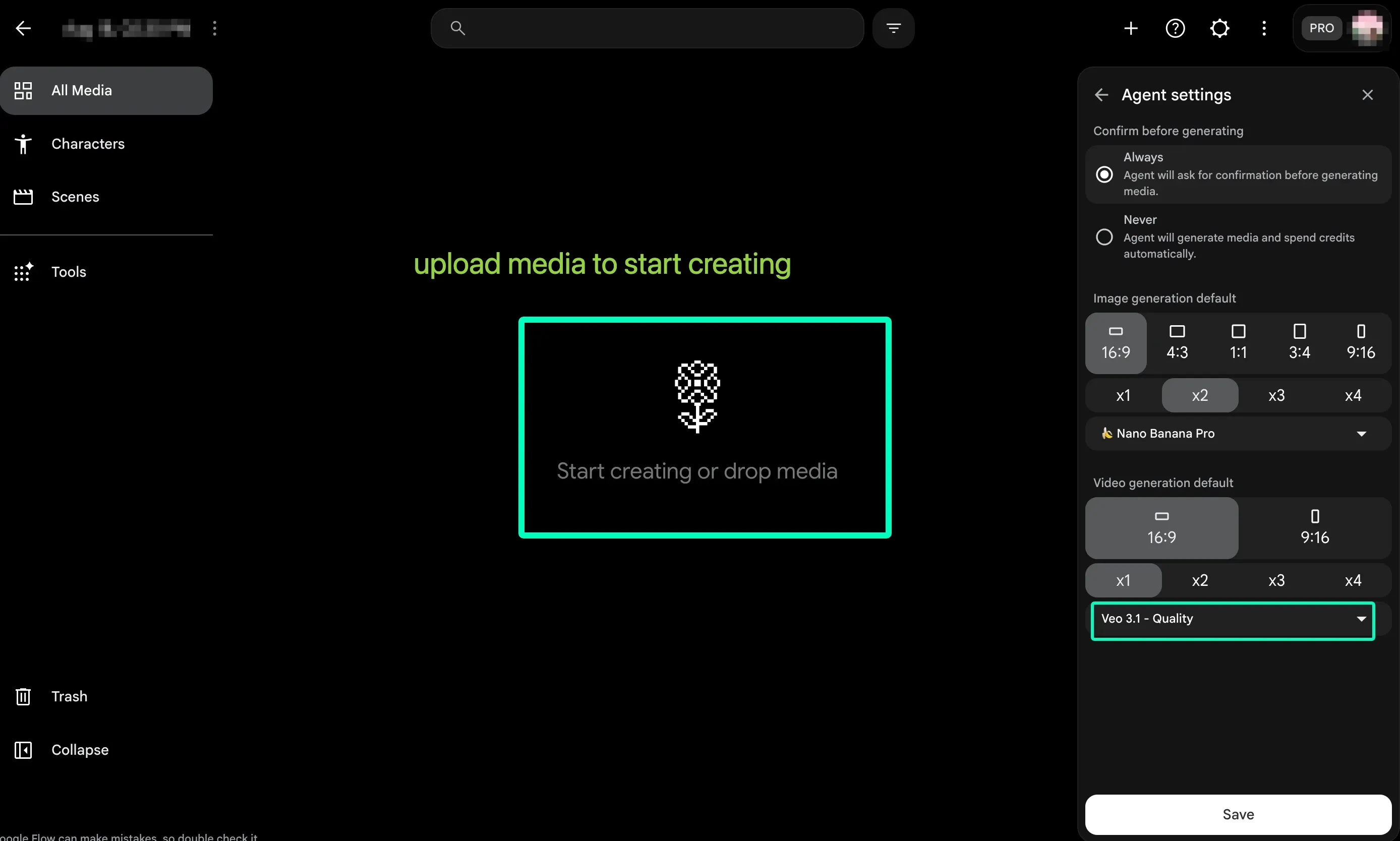 Google Veo 3.1 video settings in our best ai video generators comparison 2026 guide.webp