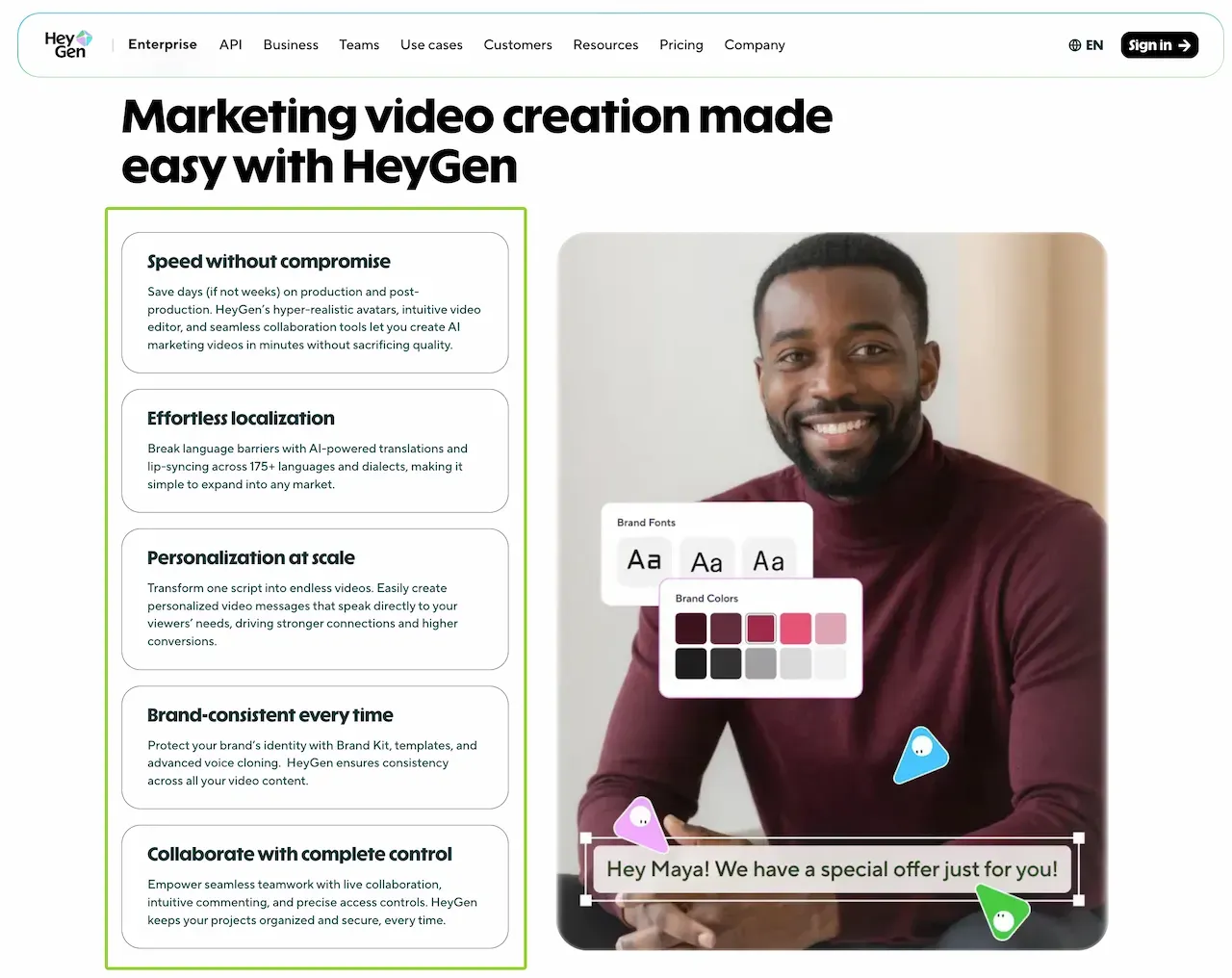 HeyGen video editor highlighted in best AI video generators for Facebook ads 2026 list.webp