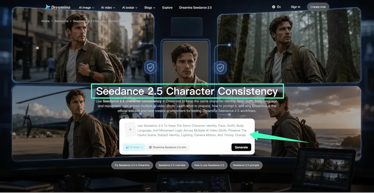シンプルな3ステップのビジュアルストーリーテリングプロセスに従って、Seedance 2.5でAIアニメをすばやく作成し、思い通りにアニメーション化する