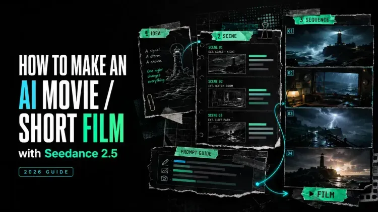 Discover how to make AI movie with Seedance 2.5 using this 2026 step-by-step guide from initial idea to final scenes