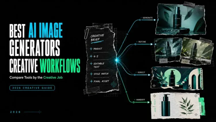 Discover the best ai image generator for creative workflows in this 2026 visual guide comparing tools by creative job